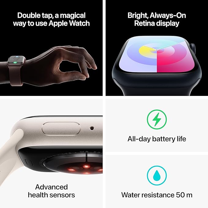 Series 9 Smartwatch – Premium Quality (45mm, GPS + Cellular)
