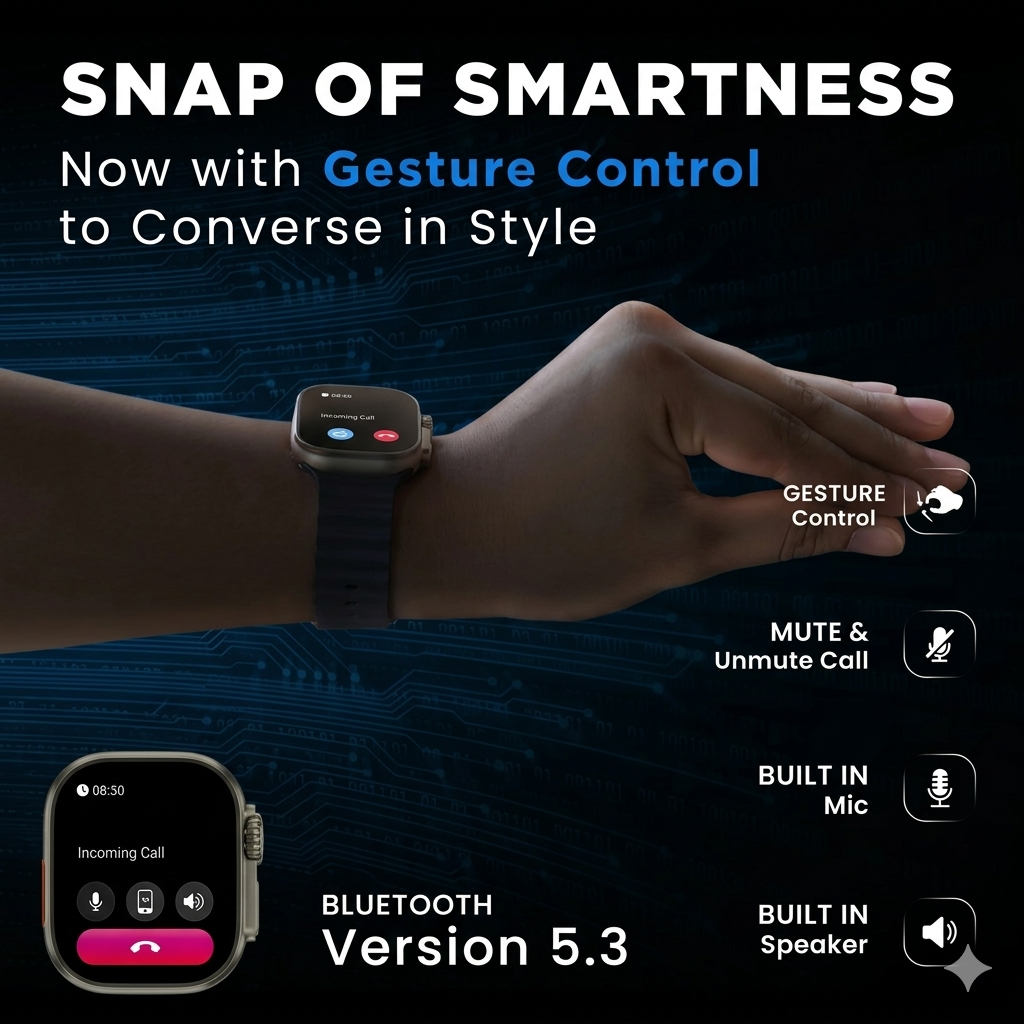Active Plus Bluetooth Calling Smartwatch